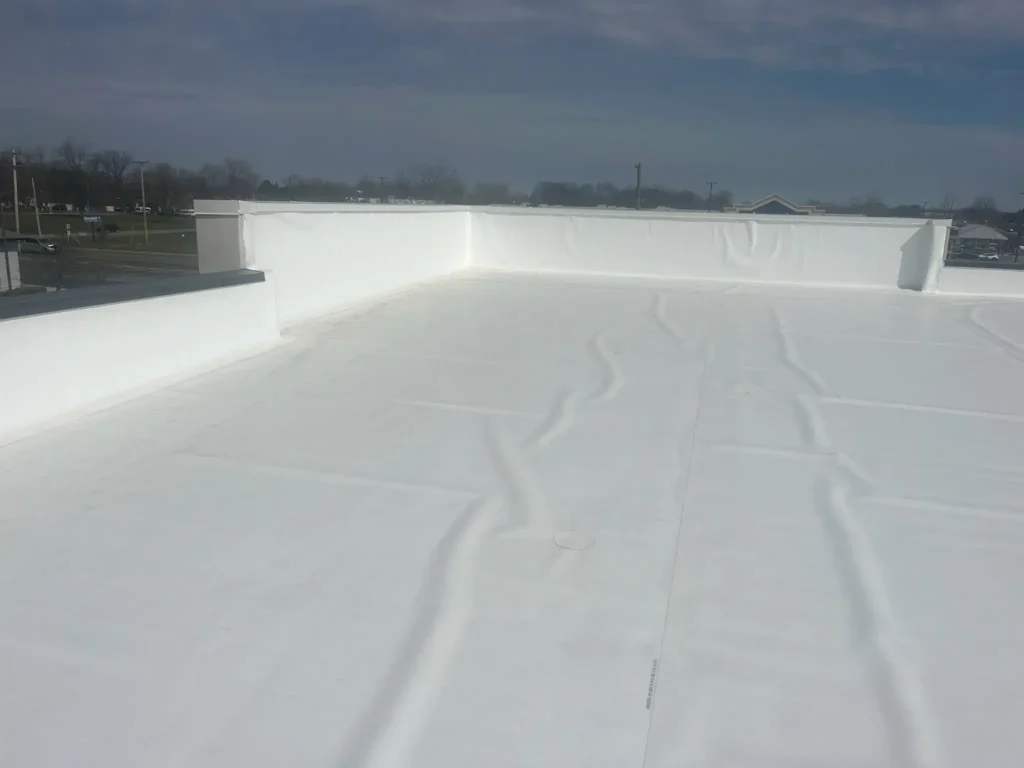 New TPO commercial roof