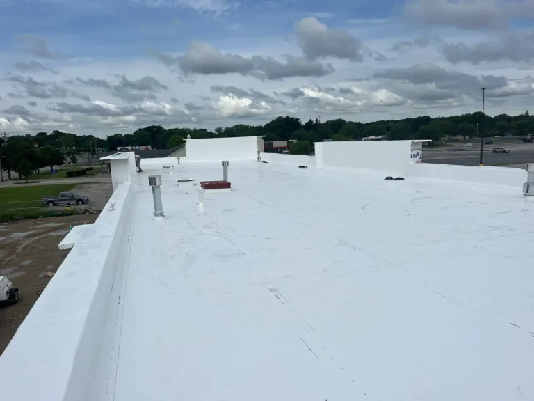 Summit Commercial Roofing professionals working on a new roof