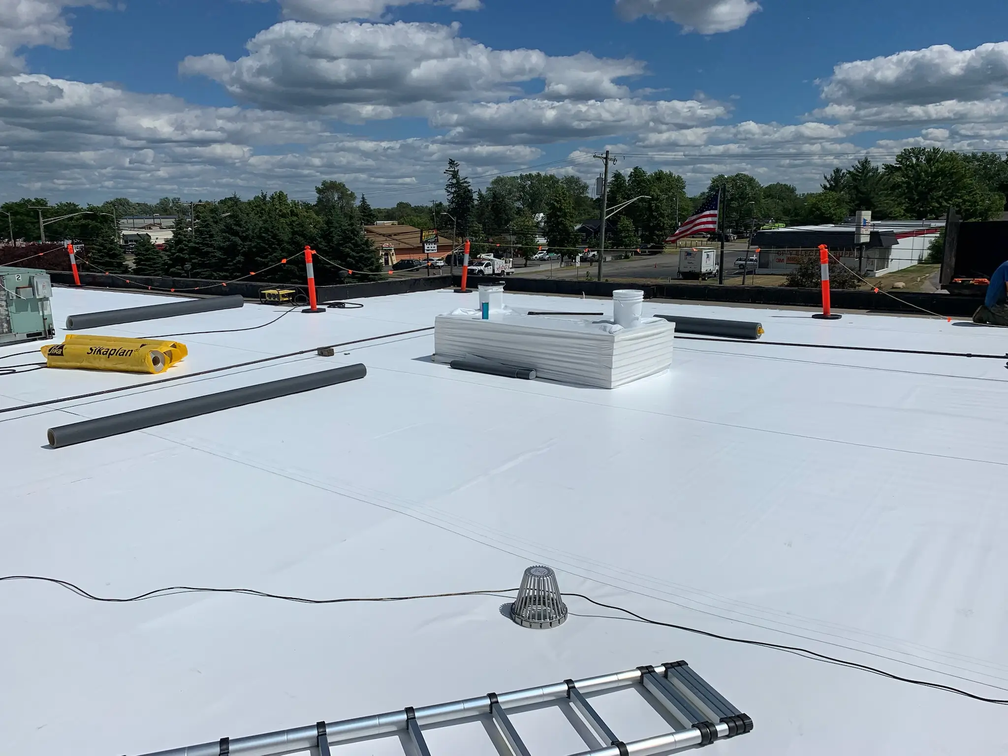 In the process of getting a new roof