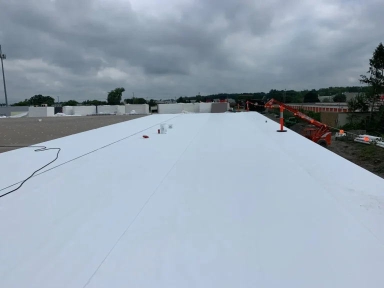 Summit Commercial Roofing professionals working on a new roof