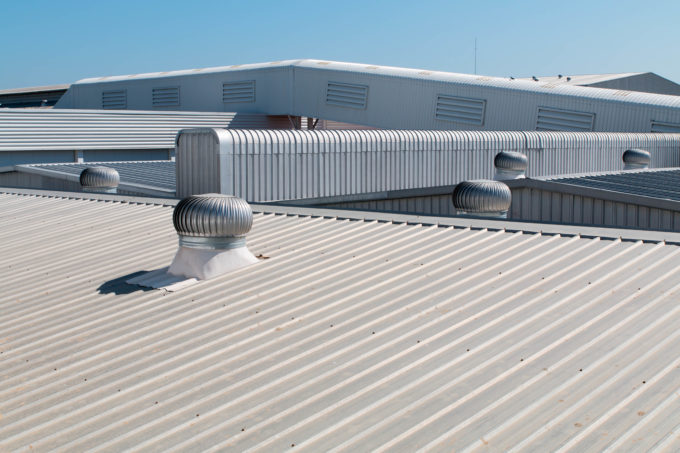 commercial steel roof