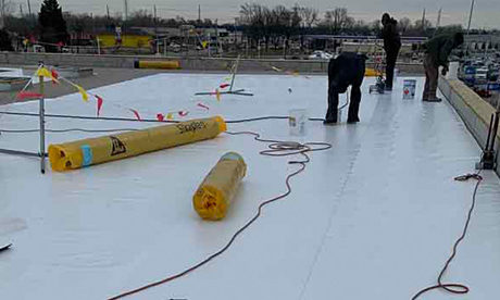 commercial roof replacement