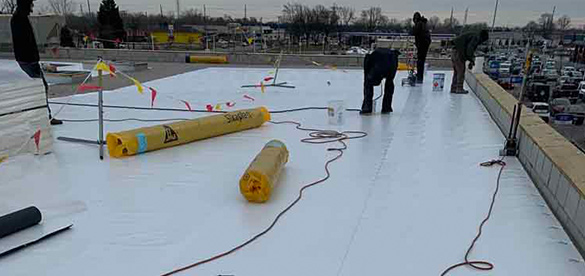 commercial roof replacement